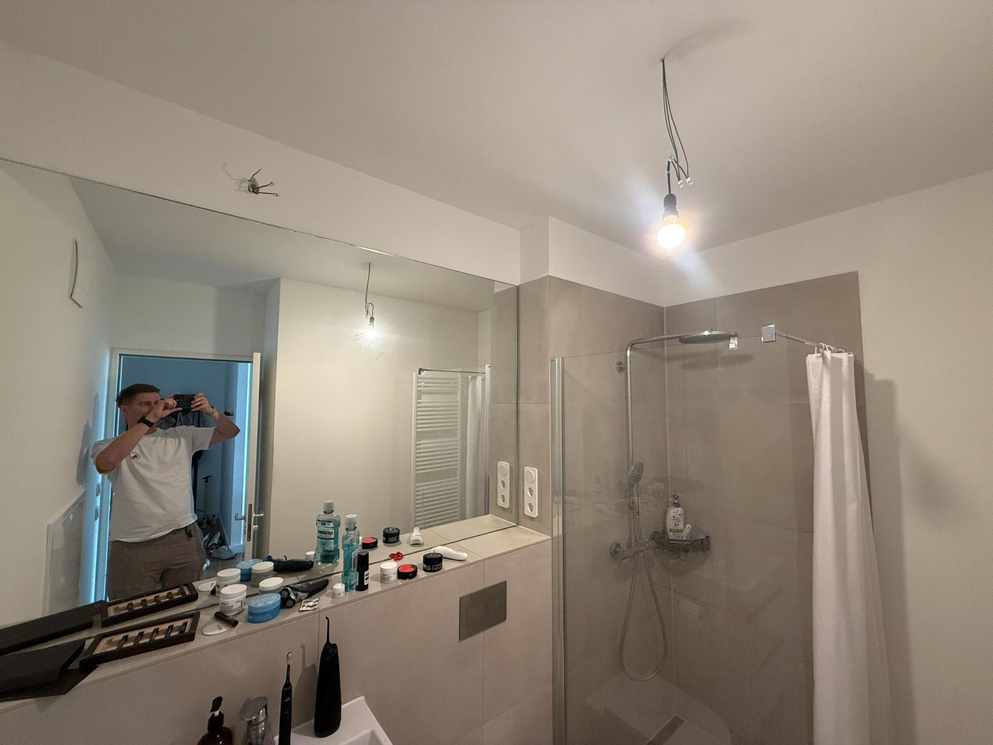 Bathroom (shower) — current state