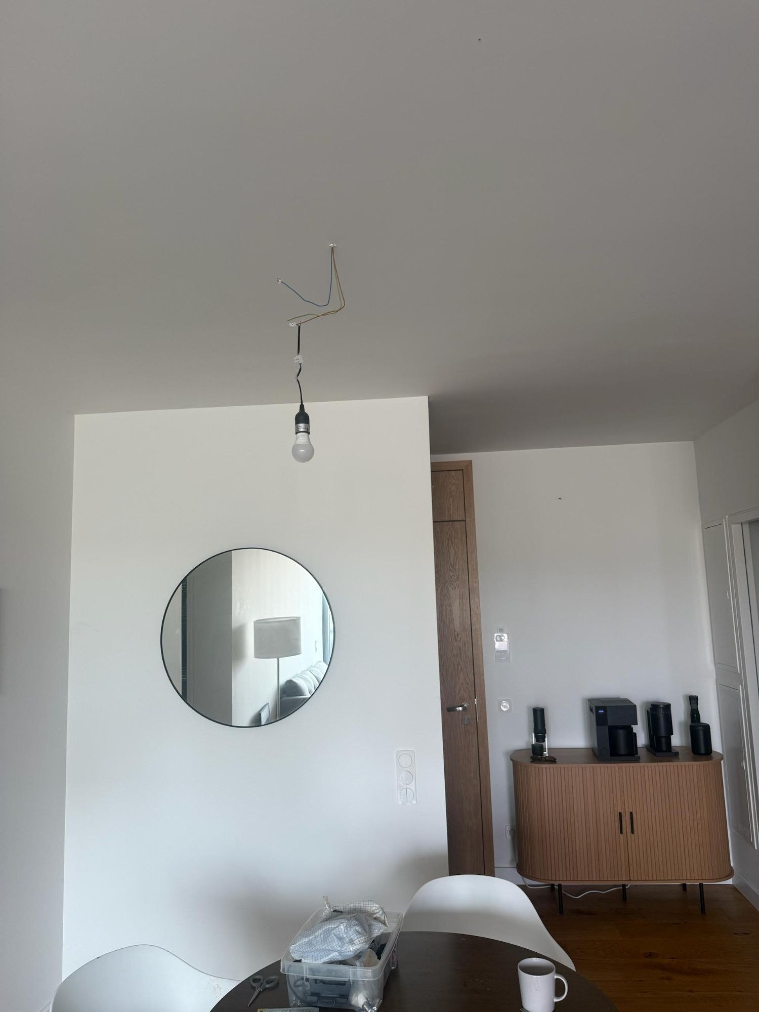 Dining area — current state